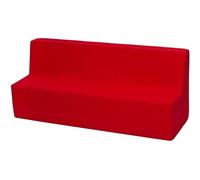 Canapé jeu confort repos rouge