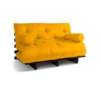Canapé lit 140x200 - Slim Exclusive Black - Pascall Futon Jaune