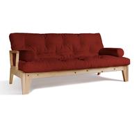 Canapé lit 200 cm - Sakura - Pascall Futon Brique