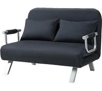 Canapé-lit 3 en 1 - Petit canapé-lit - Banquette convertible en lit - Canapé convertible - Fauteuil convertible - Dossier réglable en 5 positions