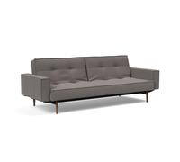 Canapé-lit avec accoudoirs Splitback Styletto frame black steel