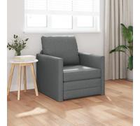 Canapé-lit - Banquette-lit - Petit canapé-lit - Canapé - Meuble 2 en 1 - Anthracite - Gain de place