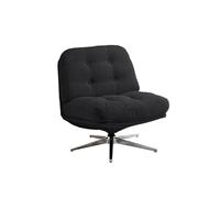 Canapé-lit, chaise longue, salon rotatif, balcon, petite simple(Black)