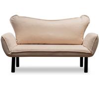 Canapé lit Chatto 2 places crème 150 x 75 x h70