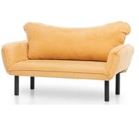 Canapé lit Chatto 2 places moutarde 150 x 70 x h75