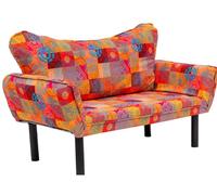Canapé lit Chatto 2 places patchwork 150 x 70 x h75