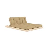 Canapé-lit convertible 140x200 Brut/758 Beige