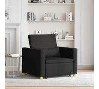 Canapé-lit escamotable simple avec roue tissu Canapé convertible vidaXL vidaXL