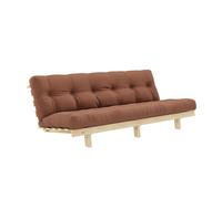 Canapé-lit Karup Lean 130x190 Brut/759 Brun Argile