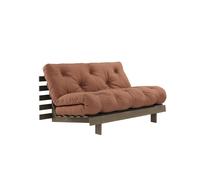 Canapé-lit Karup Roots 140x200 Caroube/759 Argile