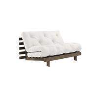 Canapé-lit Karup Roots 140x200 Caroube Brun/701 Naturel