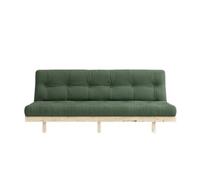 Canapé-lit Lean 130x190 Brut/756 Vert Olive