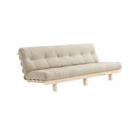 Canapé-lit Lean 130x200 Brut/747 Beige