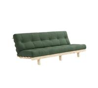 Canapé-lit Lean 130x200 Brut/756 Vert Olive