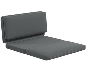 Canapé-lit pliable 3-en-1 HOMCOM, aspect velours, pour chambre à coucher