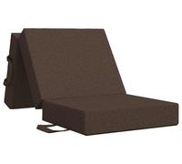 Canapé-lit pliable 90 x 63 x 45 cm Taupe
