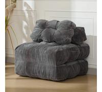 Canapé-lit pliant - Canapé convertible avec coussins, matelas pliable et rangement latéral, fauteuil-lit portable et confortable, aucun assemblage requis, idéal pour le salon et la chambre. [Canapé-li