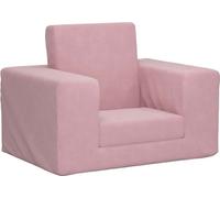 Canapé-lit pour enfants Rose Peluche douce