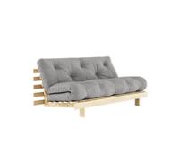 Canapé-lit Roots 160x200 Brut/746 Gris
