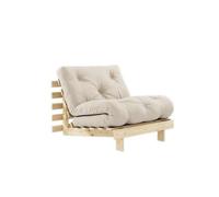 Canapé-lit Roots 90x200 Brut/747 Beige