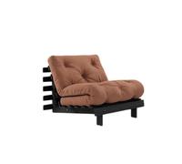 KARUP - Fauteuil convertible Marron