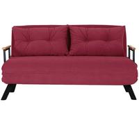 Canapé lit Sando 2 places marron 133 x 78 x h78
