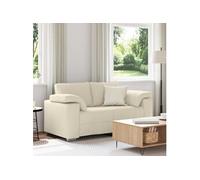 Canapé love seat en lin de 120 cm