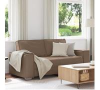 vidaXL Canapé 2 places Cappuccino 180 cm Simili cuir Design respirant et assises confortables