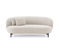 Canapé Lunam Curly WxHxD 200x77x92cm