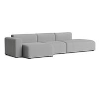 Canapé Mags 3 places Combination 4 Low Armrest avec accoudoir à gauche Hay Tissu Steelcut Trio 133 - 5710441370383