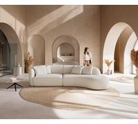 Canapé Mairi 330x160 cm Bou rème-Blanc
