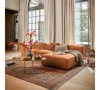 Canapé McLean orange H/L/P env. 66/276/156 cm