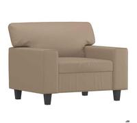 Canapé moderne, CHIC Fauteuil 1 PLACE, charge max : 110 kg, Cappuccino 60 cm Similicuir SS1714
