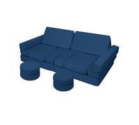 Canapé modulable enfants bleu marine