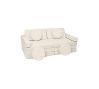 Canapé modulable enfants crème