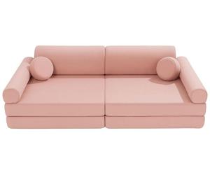 Canapé modulable Premium en velours 8 pcs VELVET enfant modulable mousse OEKO TEX jeu