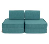 Canapé modulable velours 4 pcs AESTHETIC enfant modulable mousse OEKO TEX jeu