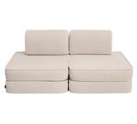 Canapé modulable velours 4 pcs AESTHETIC enfant modulable mousse OEKO TEX jeu