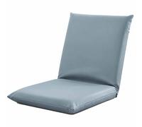 Canapé Paresseux, Chaise Sol avec Support Dorsal, Chaises Sol for Adultes | Chaise méditation, siège sol rembourré à 5 positions, for jeux vidéo, méditation, lecture, regarder(Cyan-blue,Large)