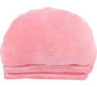 Canapé pliant pour enfants, canapé en peluche moelleux, fauteuil lounge pour enfants pour la maison, la crèche, singe, rose