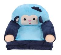 Canapé Pliant pour Enfants, Fauteuil Lounge pour Enfants, canapé Doux et Moelleux pour Tout-Petits au Design Ergonomique, siège Pliable pour bébé, idéal pour la Maison et la (Bleue)