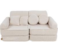 Canapé Pocket 120 cm peluche 10 pcs BEARLY enfant modulable mousse OEKO TEX jeu