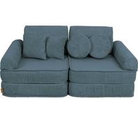 Canapé Pocket 120 cm velours côtelé 10 pcs AESTHETIC enfant modulable mousse OEKO TEX jeu