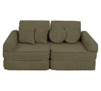 Canapé Pocket 120 cm velours côtelé 10 pcs AESTHETIC enfant modulable mousse OEKO TEX jeu