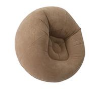 Canapé portatif de chaise longue gonflable pour le salon | Blow Up Chair with Soft Flocking, Easy Storage, for Bedroom Balcony Reading Room