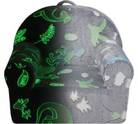 Canapé pour enfants - Canapé pour enfants - Fauteuil pour enfants - Meubles pour enfants - Gris - S'illumine dans le noir - Pour la chambre d'enfant - Confortable et stylé