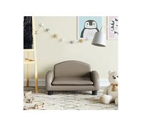 vidaXL Canapé pour enfants cappuccino 50x40x30 cm similicuir3196378 G