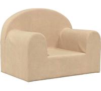 Canapé pour enfants crème peluche douce