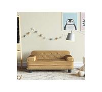 vidaXL Canapé pour enfants marron 70x45x30 cm velours, mini canapé, mini canapé-chaise, mini canapé pour enfants, canapé de 3196298 Marron G