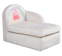 Canapé pour enfants Peppa Pig, beige/rose, supporte un poids maximal de 80 kg